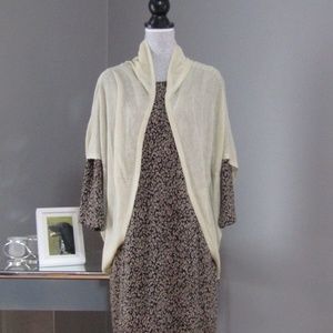 NEW Lane Bryant Beige / Tan Cocoon Shrug Sweater